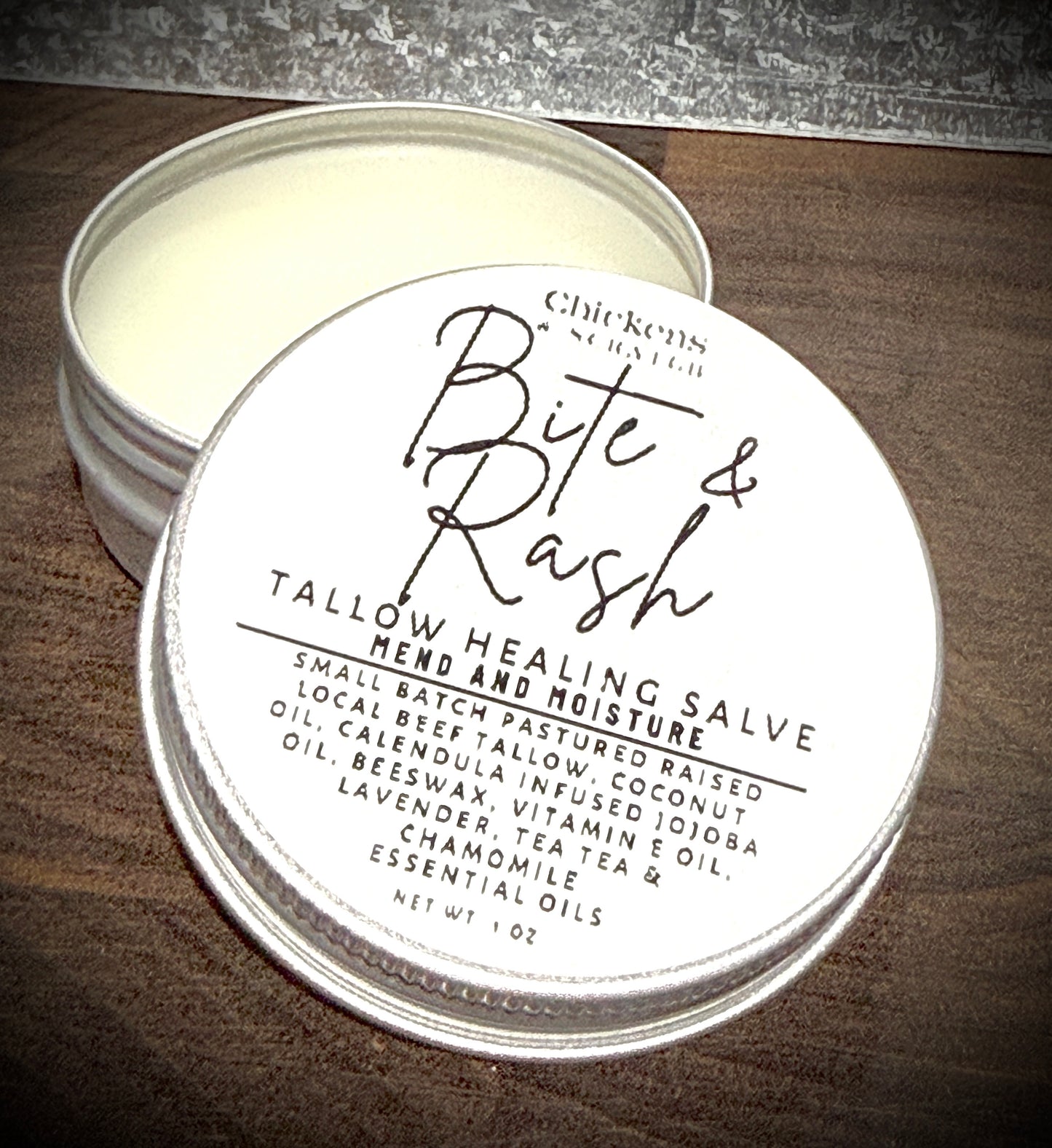Bite and Rash Tallow Healing Salve