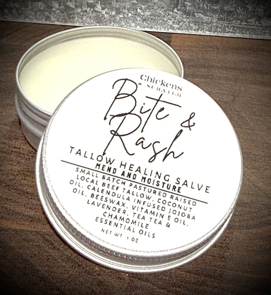 Bite and Rash Tallow Healing Salve