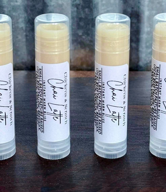 Chai Latte Tallow Lip Balm  “Instant Warm Bliss”