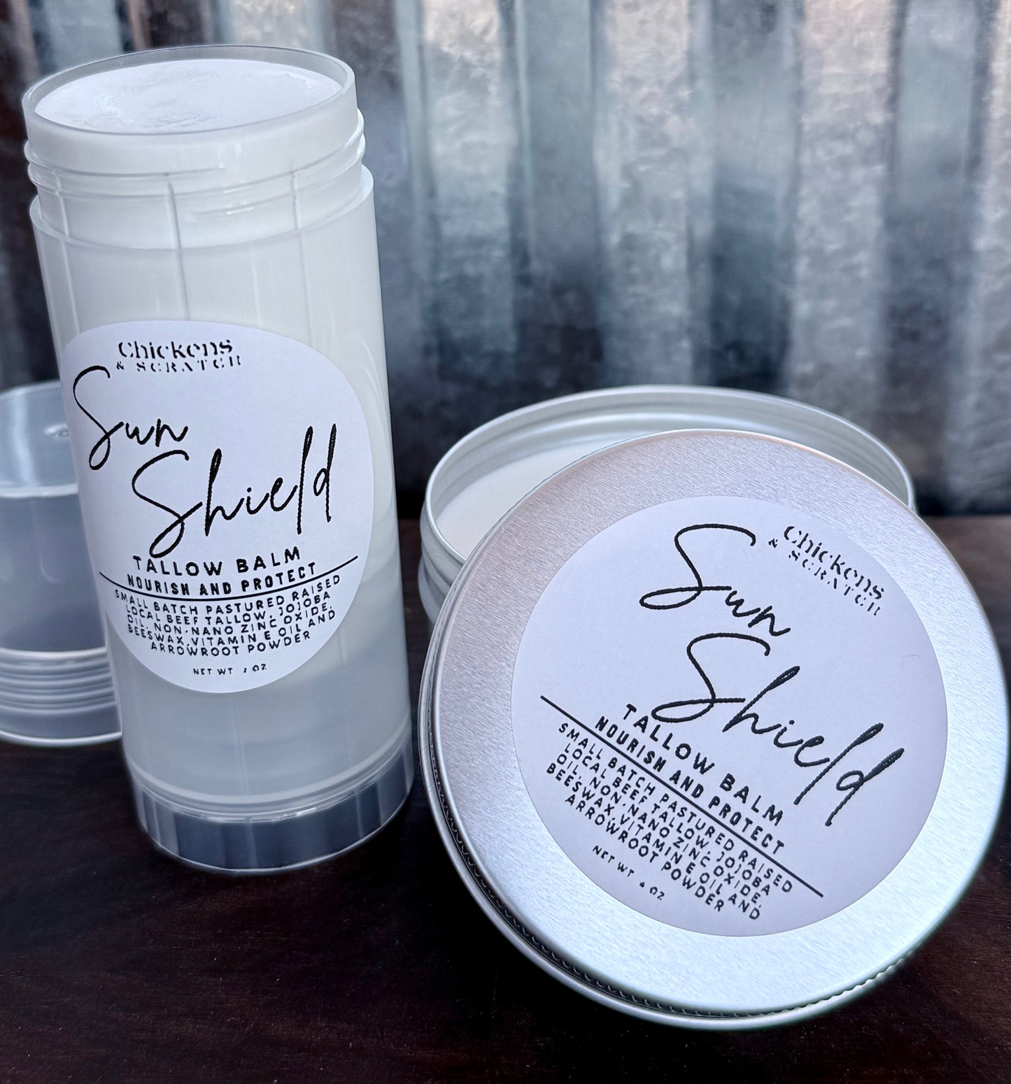 Sun Shield Tallow Balm “Nourish and Protect”