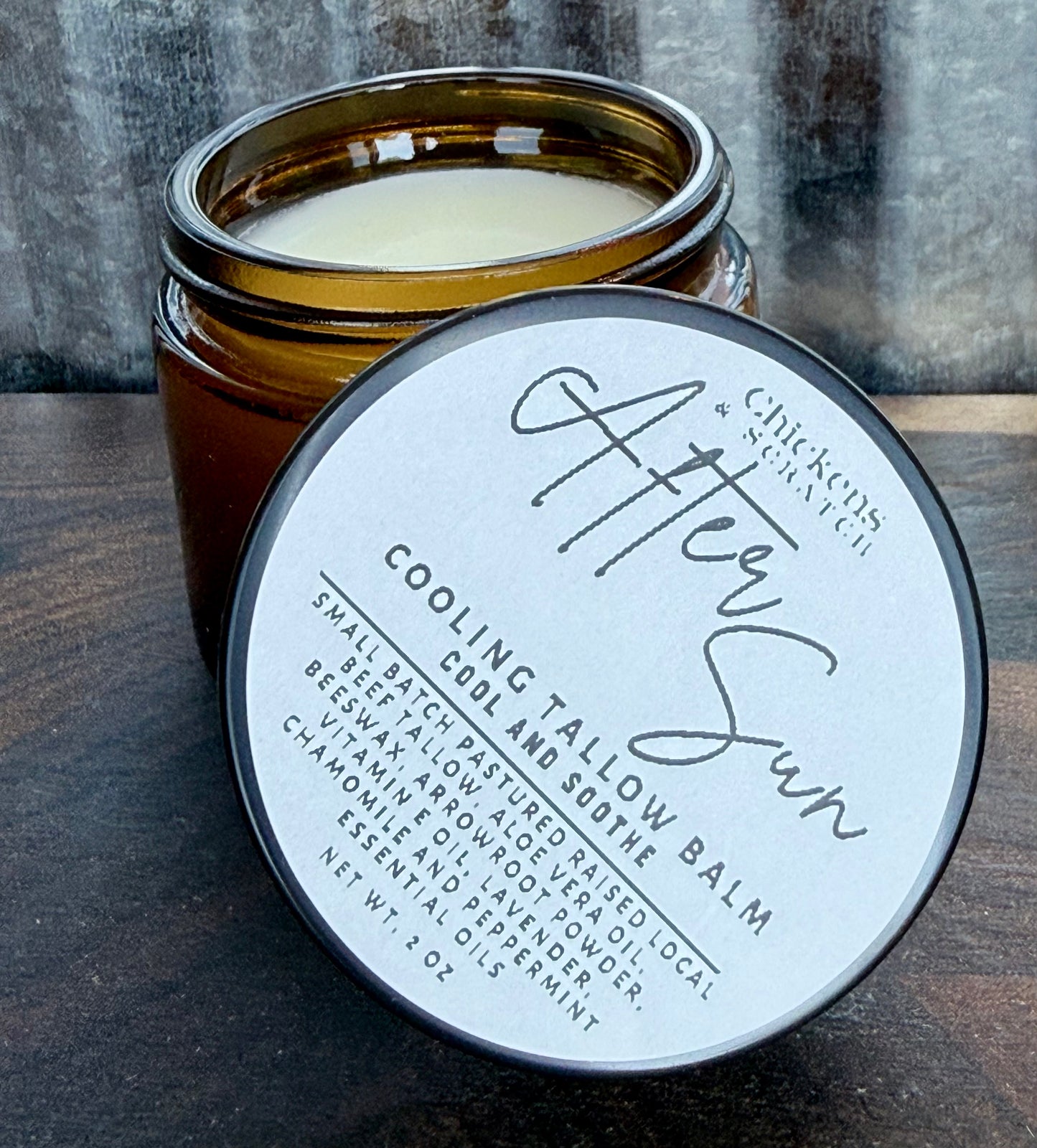 After Sun Cooling Tallow Balm “Cool and Soothe”