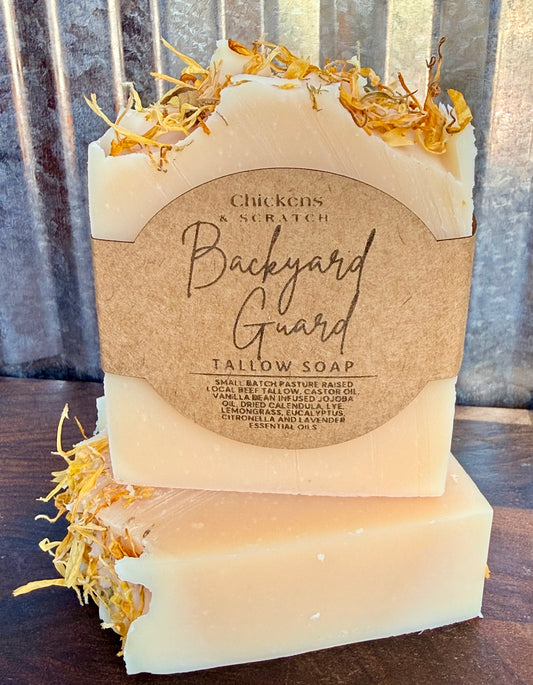 Backyard Guard Tallow Soap  “Fresh and Outdoor Ready”